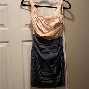 Express satin mini dress